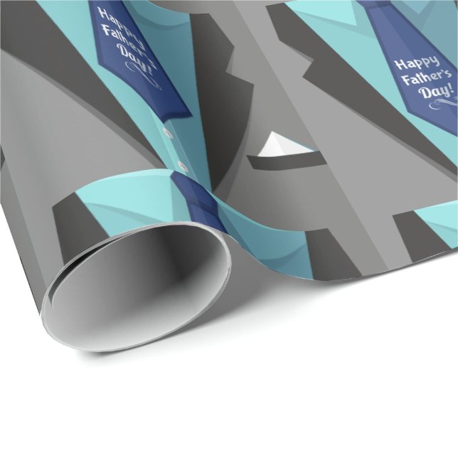Happy Father's Day Wrapping Paper (Roll Corner)