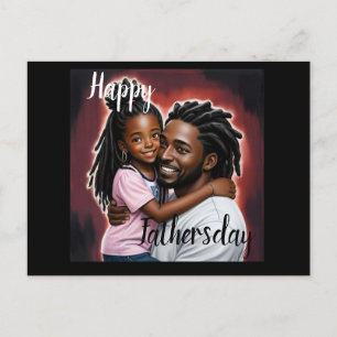 Happy fathersday. Happy Father's Day Postcard