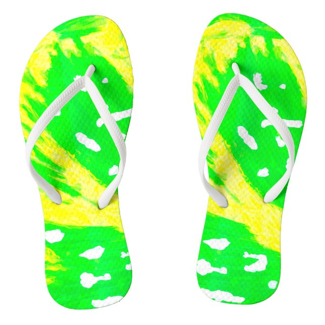 Happy Feeling Flip Flops (Footbed)