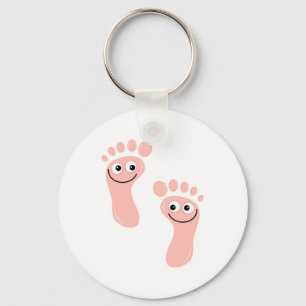 Happy Feet Keychain
