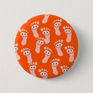 Happy Feet Wallpaper 2 Inch Round Button