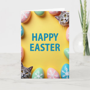 Happy Felines Celebration Card