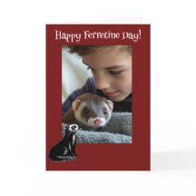 Happy Ferretine's Day Ferret Valentine