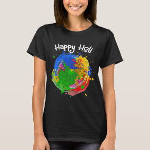 Happy festival of colours Happy Holi 2023 for Hind T-Shirt