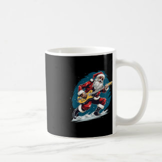 Happy festive Season with this cool Guitar Santa C Coffee Mug