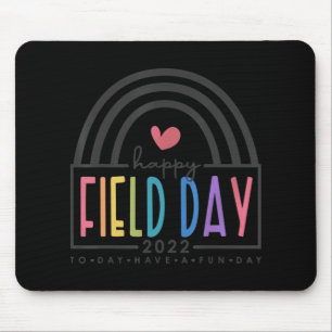 Happy Field Day 2022 rainbow fun day school trips  Mouse Pad