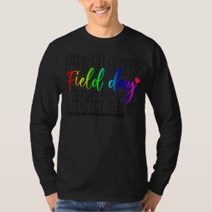 Happy Field Day Colours Graphic Field Day Is Fun D T-Shirt