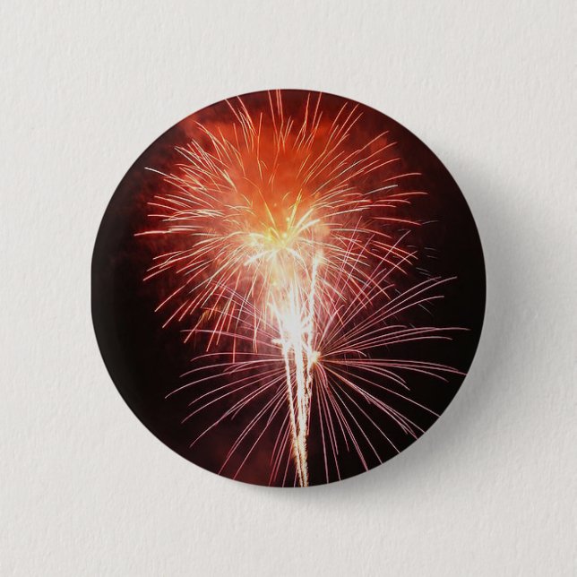 Happy Fireworks Day! 2 Inch Round Button (Front)