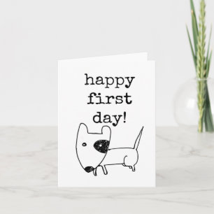 Happy First Day, Employees, Students, Coworkers Card