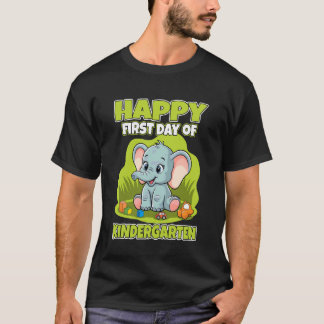 Happy First Day of Kindergarten T-Shirt