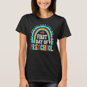 Happy First Day Of Preschool Kids Back To School R T-Shirt