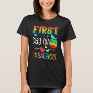 Happy First Day Of Preschool Poppin' It Kids Boys T-Shirt