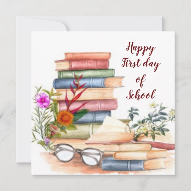 Happy first day of school (Front)