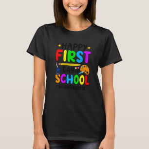 Happy First Day Of School 8th Grade Crew Teacher S T-Shirt