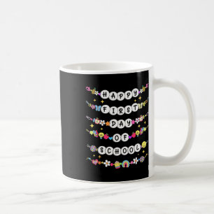 Happy First Day Of School Friendship Bracelets Tea Coffee Mug