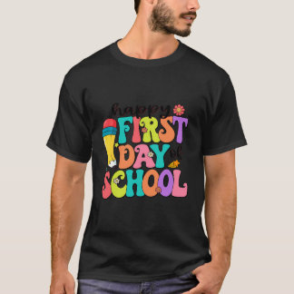 Happy First Day Of School Funny Welcome Back To Sc T-Shirt