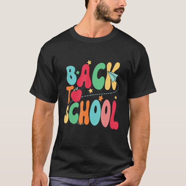 Happy First Day Of School Welcome Back To School S T-Shirt (Front)