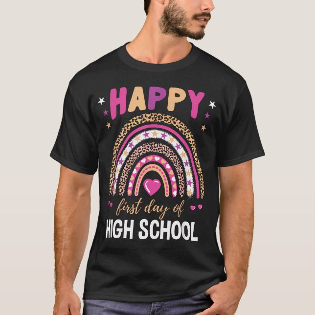 Happy First Day Of T-Shirt (Front)