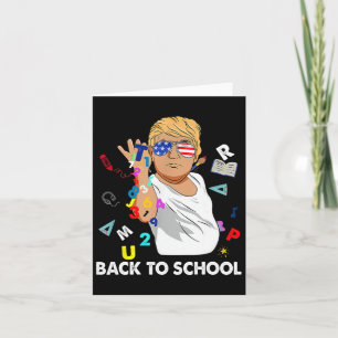 Happy First Day Teacher Trump Ck To School  Card