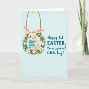 Happy First Easter Boy Card