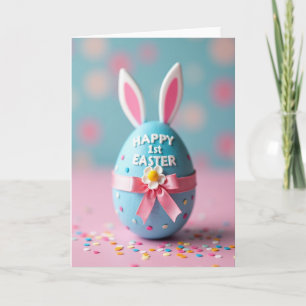 Happy First Easter Egg Card