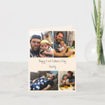 Happy First Father's Day Card