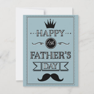 Happy First Father's Day Holiday Card