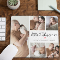 Happy First Father's Day' Photo Collage Keepsake