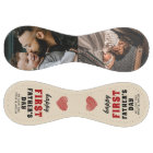 Happy First Father's Day Red Heart 2 Photo