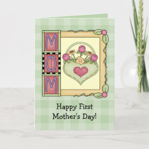 Happy First Mother's Day Greeting Cards