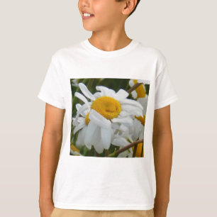Happy Flower - Happy Face Smiling Daisy T-Shirt