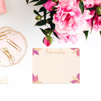 Happy Flower  Post-it Notes