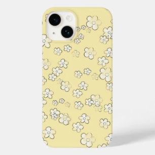 Happy Flowers 5 -Yellow - Cute Girly Case -