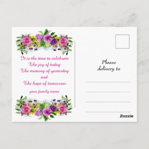 Happy Founder's Day Postcard