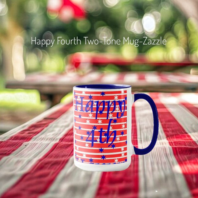 Happy Fourth Mug (Creator Uploaded)