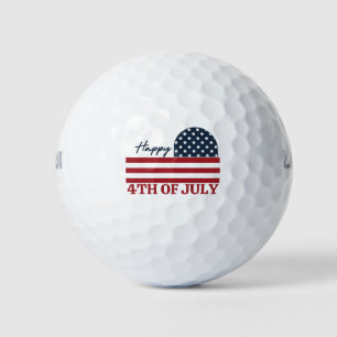 Happy Fourth of July Golf Balls