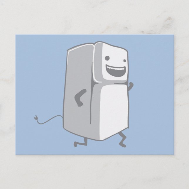 Happy Fridge Postcard (Front)