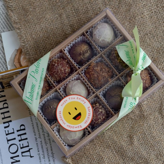 Happy Fried egg for you to enjoy in Ramadan  Classic Round Sticker (Happy Ramadan! Hope you enjoy! )