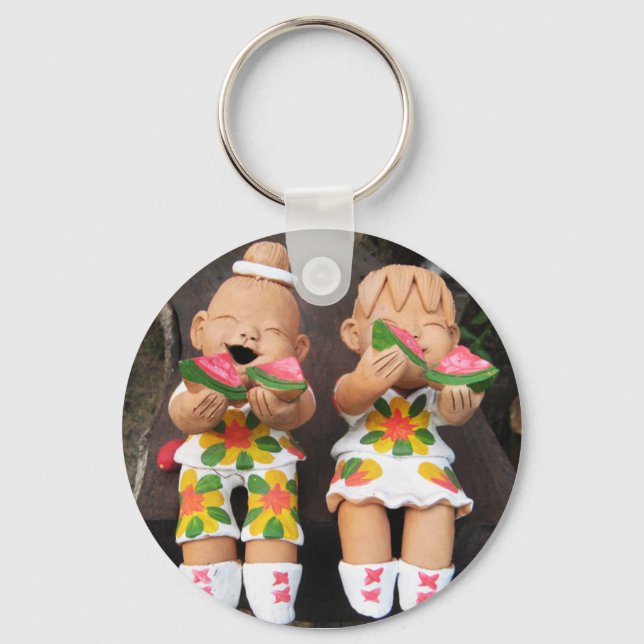 Happy Friends Keychain (Front)