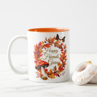 Happy Friendsgiving Autumn Mug