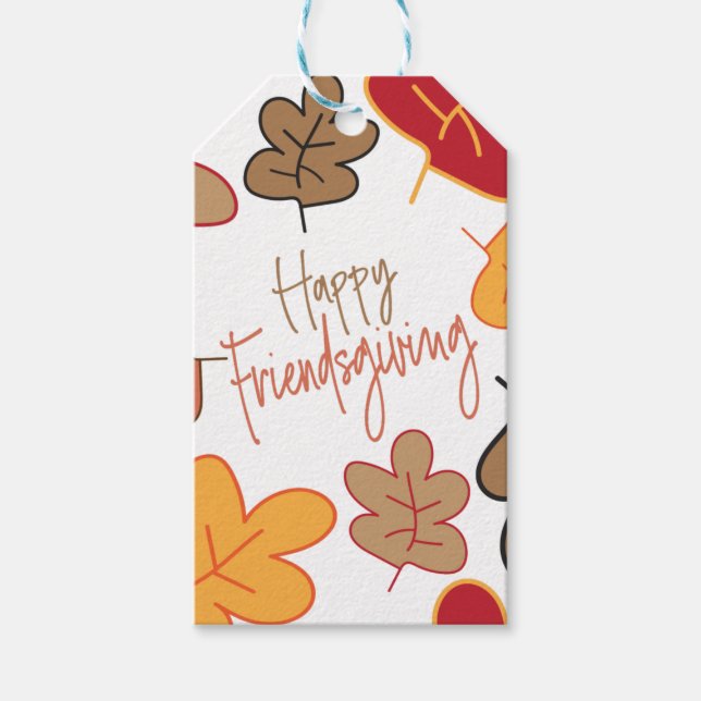 Happy Friendsgiving Gift Tag (Front)