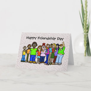Happy Friendship Day Group Card to Customize