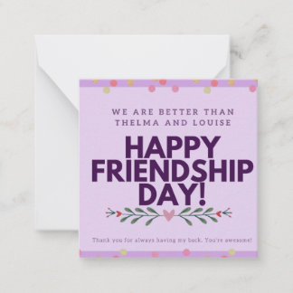 Happy Friendship Day Happy Valentines Friend Card