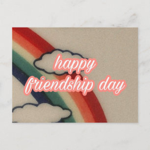 HAPPY FRIENDSHIP DAY postcard