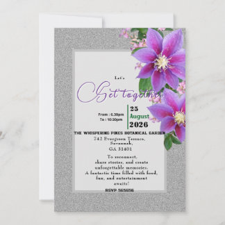 Happy friendship invitation