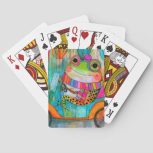 Happy Frog Joyful Roadside Adventure Playing Cards