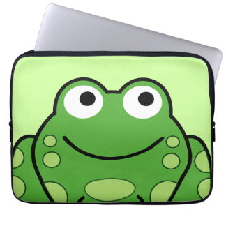 Happy Frog Laptop Sleeve