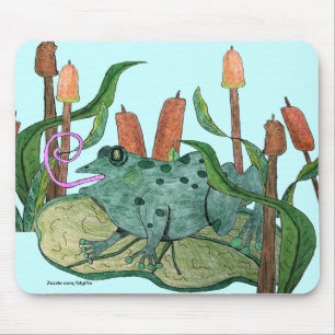 Happy Frog Mouse Pad