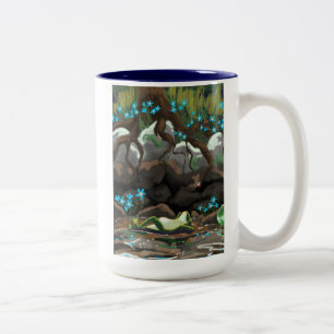 Happy frog mug