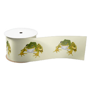 Happy Frog Satin Ribbon